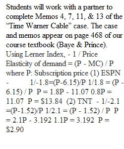 Memo 11 - Group Project